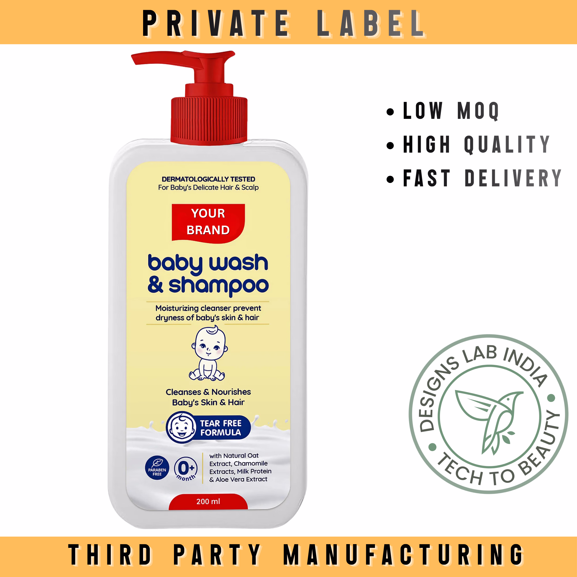 Chamomile Baby Wash